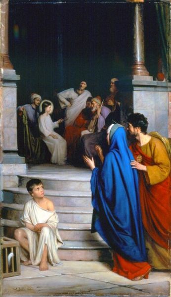 Carl Heinrich Bloch Christ Teaching At The Temple 11X14 Religious 