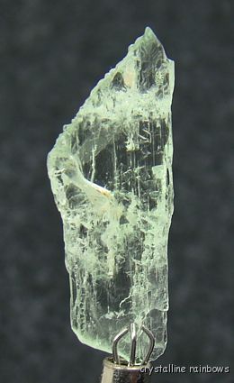 Spodumene v Hiddenite Crystal Arassuai Minas Gerais Brazil 7.5 ct 