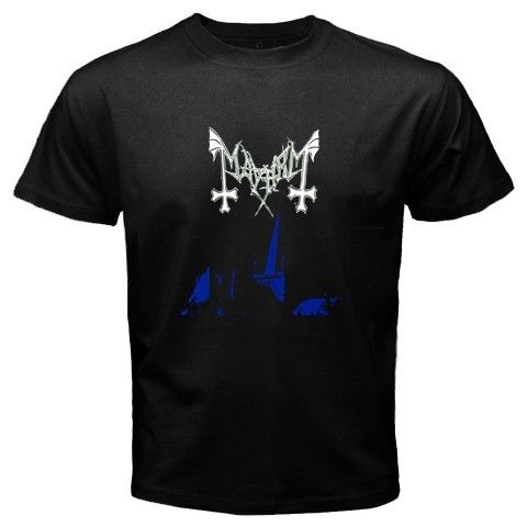 VINTAGE  MAYHEM  BAND BLACK T SHIRT Sz S M L XL 2XL  