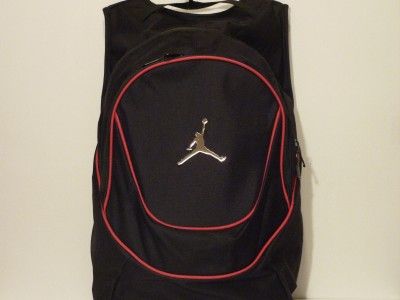 NIke Air Jordan Jumpman LAPTOP IPOD BACKPACK Black and Red 