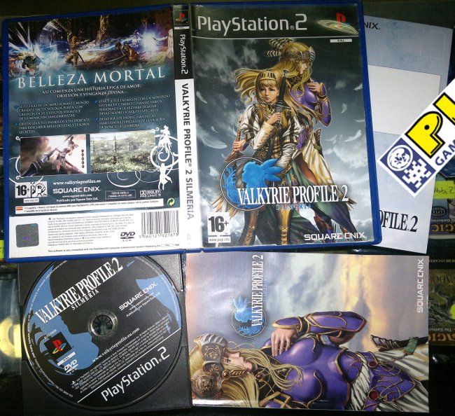 VALKYRIE PROFILE 2 SILMERIA PS2 PAL ESPAÑA COMPLETO PLAYSTATION ENVIO 