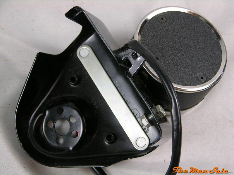 OEM Harley Road King Police Tachometer RPM Gauge Black Mount Handlebar 