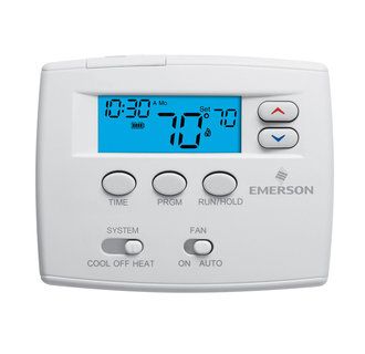 White Rodgers 1F80 0224 Digital 24 Hours Programmable Thermostat with 