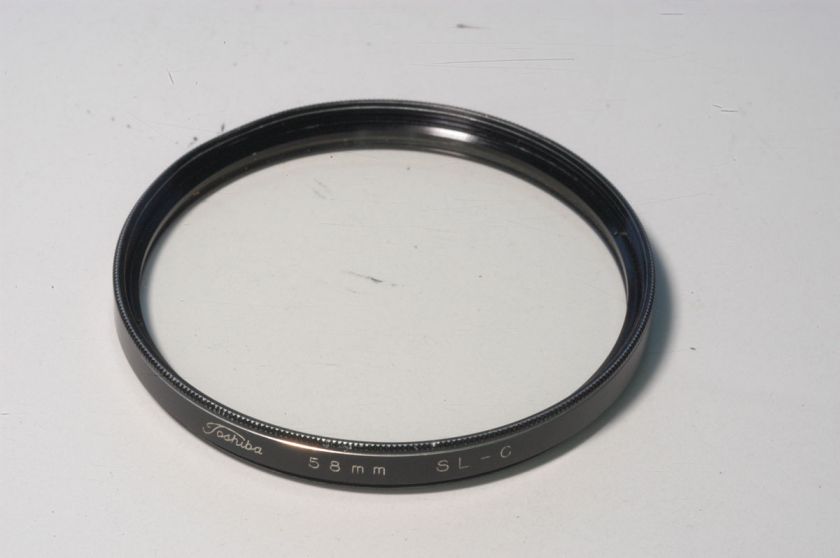 Toshiba 58mm filter UV Haze SL C used made in Japan  