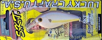 Lucky Craft SKT MR ~ Medium Crank ~ Chartreuse Shad  