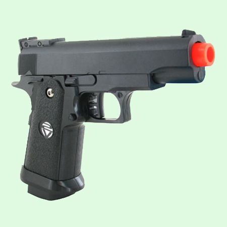 New 6.5 FULL METAL G10 Airsoft Pistol Gun 200fps w/ 6mm .12g BB 