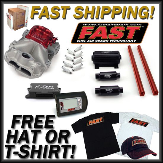 FAST EZ EFI SBC SB CHEVY MUTLI PORT EFI CONVERSION KIT 1000 HP FUEL 