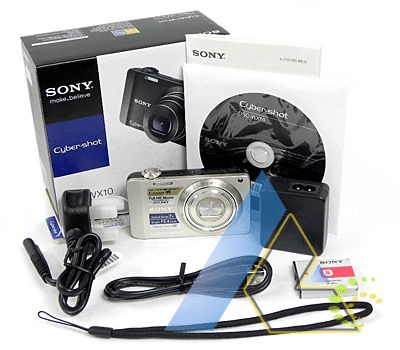 Sony Cyber shot WX10 DSC WX10 Camera Gold+4Gifts+Wty 4905524769227 