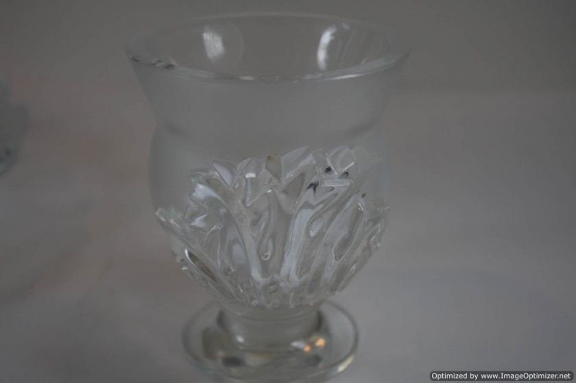   CRYSTAL SET – HONFLEUR BOWL 11025 & SAINT CLOUD GOBLET 12229  