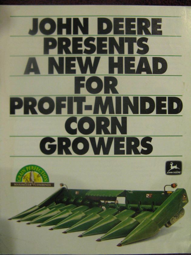   493 494 594 693 694 893 894 1293 Corn Head Sales Brochure 93  