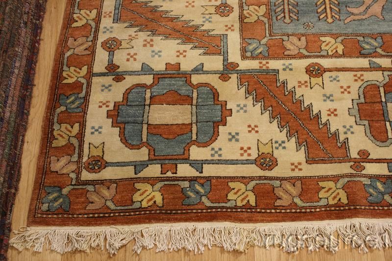 TOP QUALITY OVERSIZED 12X17 HERIZ PERSIAN ORIENTAL AREA RUG WOOL 