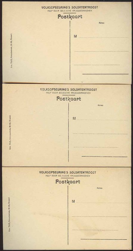 BELGIUM GERMANY RARE LAGERSOLTAU MILITARY CAMP POSTCARD  