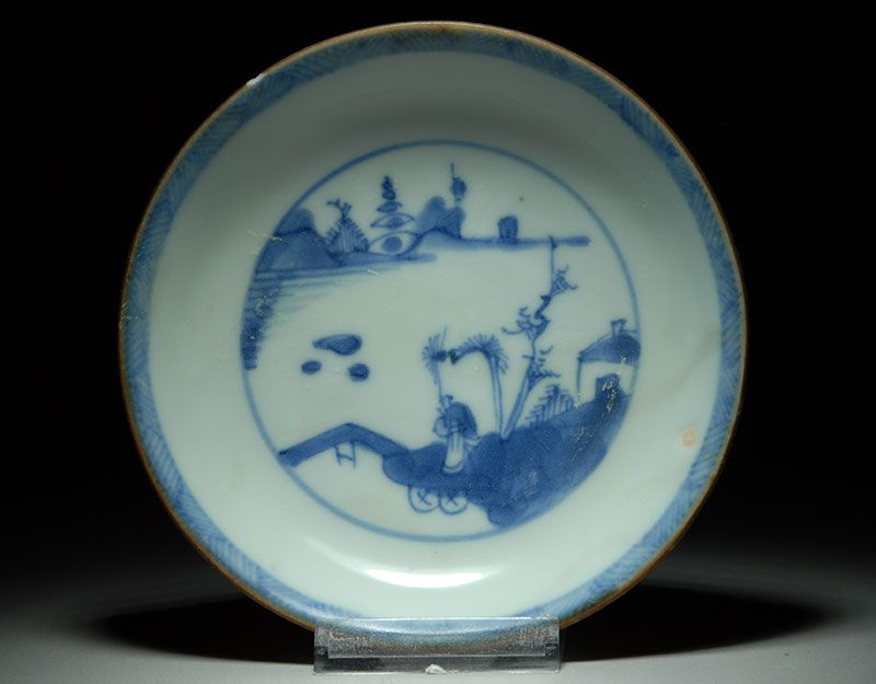 Ca Mau Cargo Shipwreck FISHERMAN Saucer  