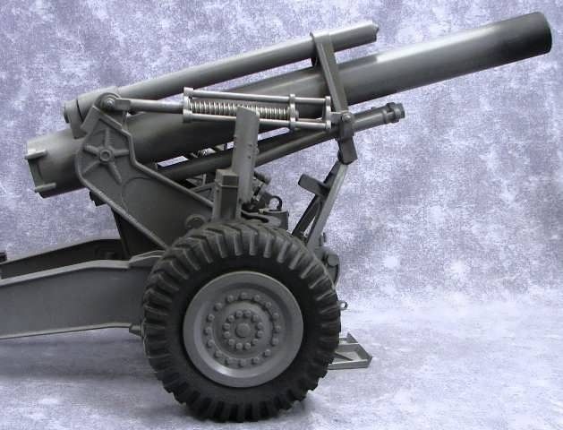 GI Joe Korean War Howitzer Cannon 155mm Hasbro 2001 16 Scale 12 WWII 