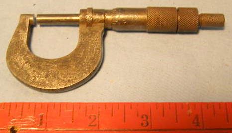 Vintage * LUFKIN * outside MICROMETER * # 1641 **  