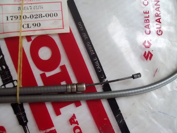 HONDA S90 CS90 CL90 CB100 THROTTLE CABLE  