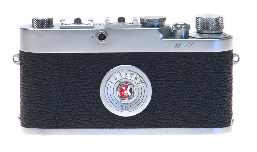 LEICA LEITZ IG 1g RARE CAMERA BODY BOXED GOLD TAG MINTY  