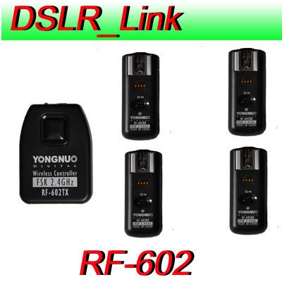 RF 602 RF602 for Canon 1D/1DS/5D/50D/40D/30D 4 Receiver  