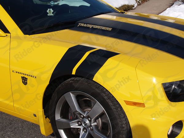 2010 & Up Chevrolet Camaro Fender Hash Accent Stripes  