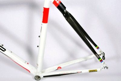   F75   56cm frame + carbon fork + headset   2010   road bike   aluminum