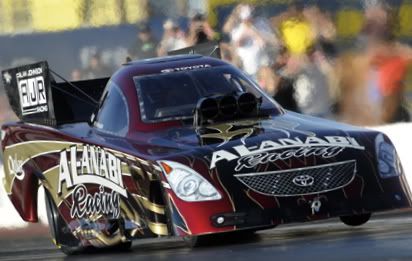 NHRA DEL WORSHAM 124 AL ANABI Funny Car Custom RARE  