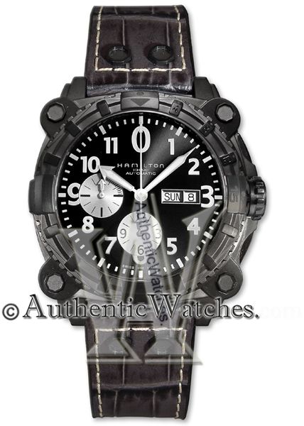 ORIGINAL HAMILTON KHAKI BELOW ZERO AUTO WATCH H78696393  