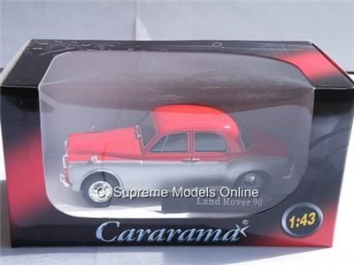 ROVER 90 P4 CAR 1/43RD SCALE MINT BOXED SILVER & RED  