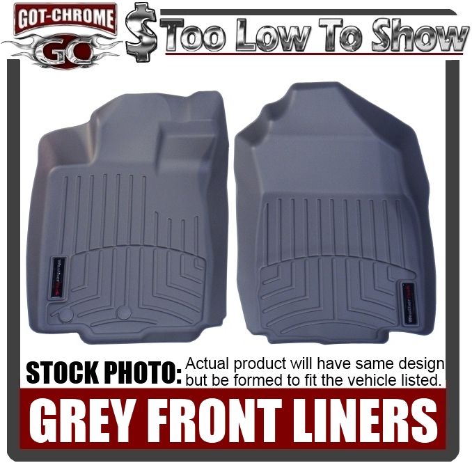   Weather Grey Floor Liners Toyota RAV4 2006 2011 787765012294  