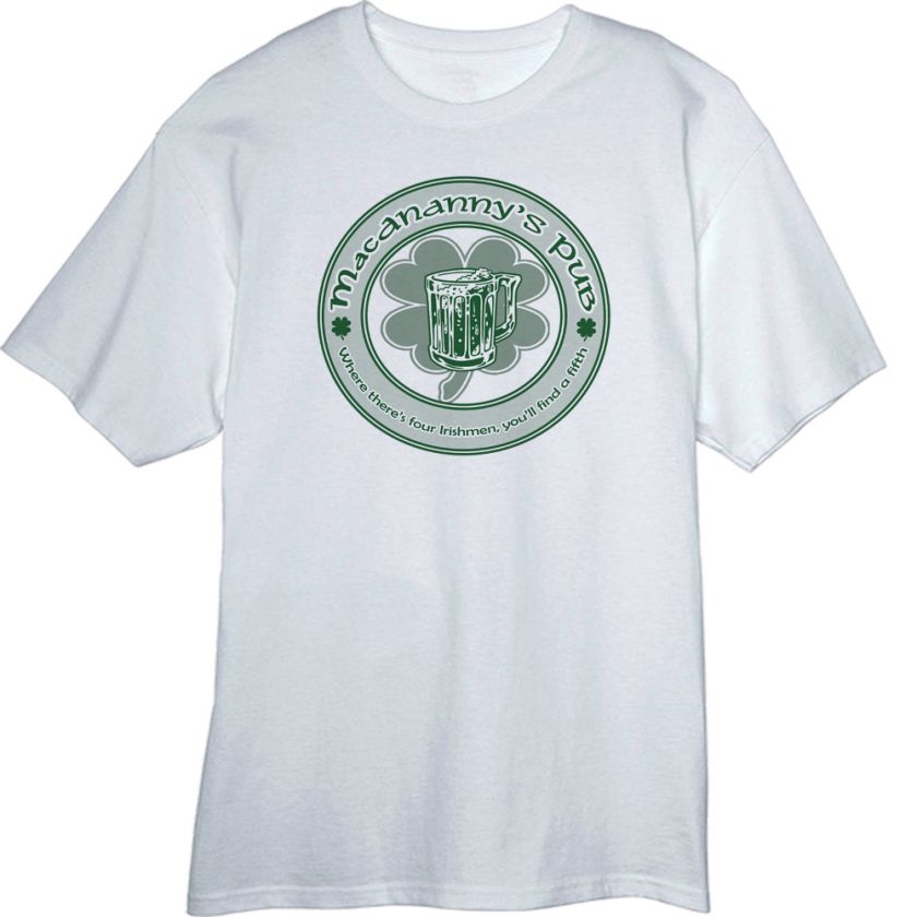 MacAnnanys Irish Pub Novelty T Shirt  