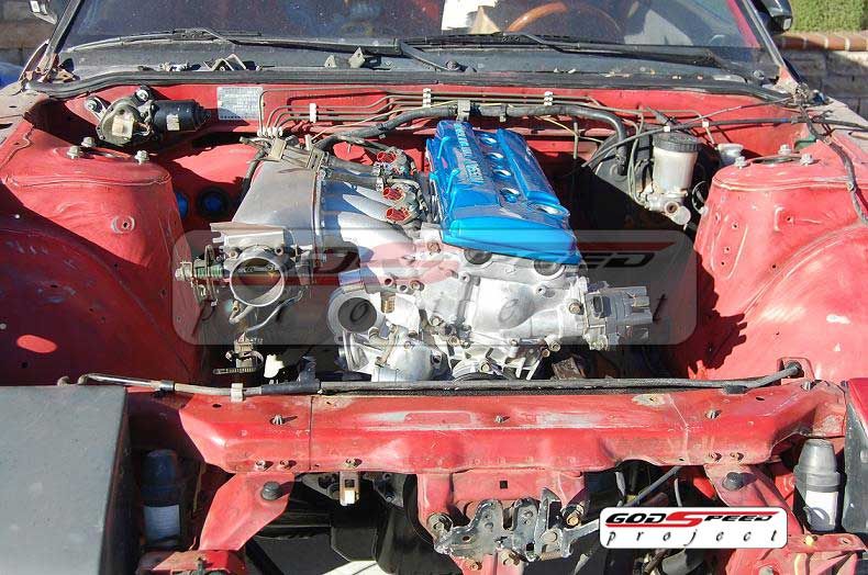 GODSPEED 240SX S13 S14 KA24 KA24DE BIG INTAKE MANIFOLD (TURBO)