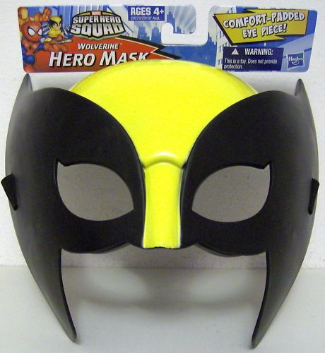 WOLVERINE HERO MASK X Men Super Hero Squad 2011  