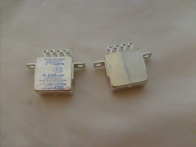 Leach J 2DN Balanced Force Relay MS27401 25 Coil 28Vdc  