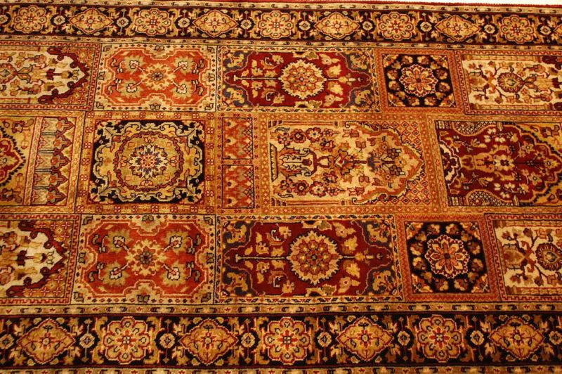 NEW 2x10 BAKTIARI PATCH WORK WOOL RUNNER PERSIAN RUG  