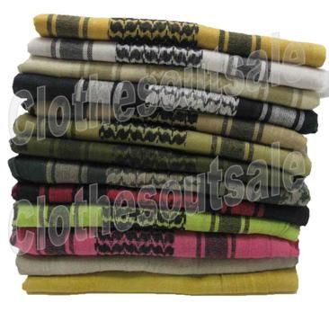   Military Tactical Keffiyeh Arab Scarf 100% Cotton Head Wrap  