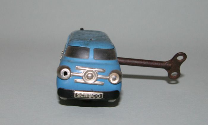 SCHUCO WIND UP TIN VARIANTO BUS 3044 AUTOMOBILE c. 1945  