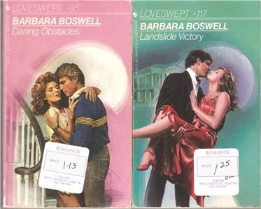 25 book lot Barbara Boswell romance Desire, Loveswept+  