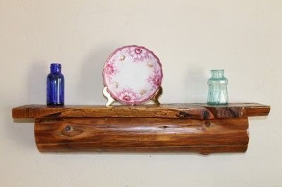 188 worm wood barn beam rustic log shelf, 1800s Pine, primitive 