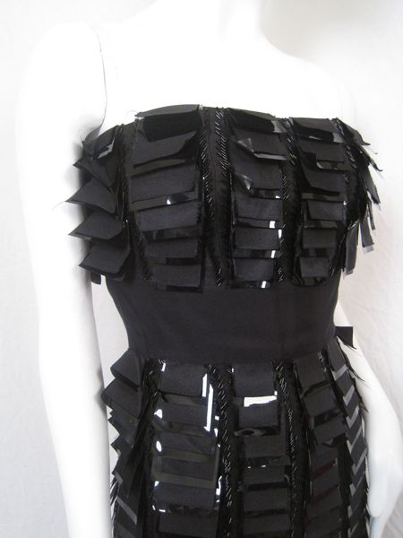 3790 Oscar de la Renta Dress Runway 6 S Corset #0007AV  