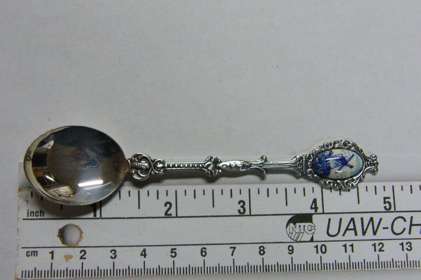 SOUVENIR SPOON DUTCH WINDMILL  