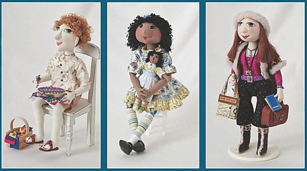 MAKE CLOTH DOLLS Foolproof Sew Fabric Friends NEW BOOK  