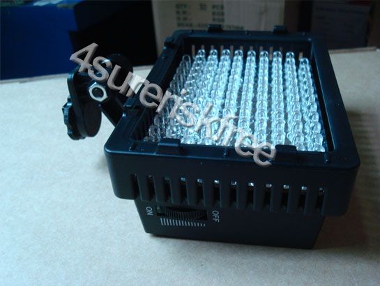 126pc LED Light Flash for DV Canon 5D MKII 7D 550D 500D  