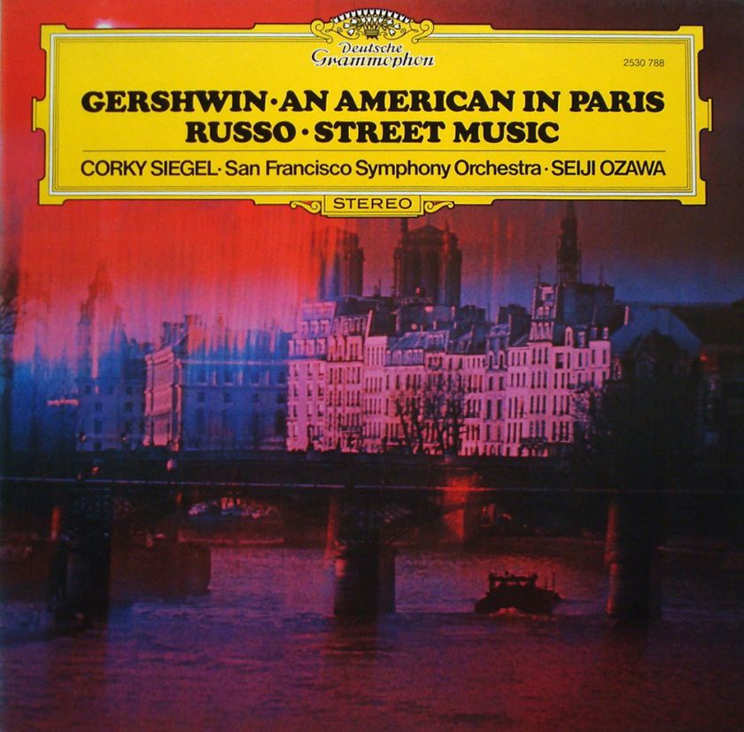 Ozawa/SFSO American in Paris / Russo Street Music   DG  