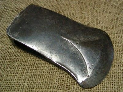   BEST Hatchet Head Antique Tool Old Lumberjack Rare Design 6355  