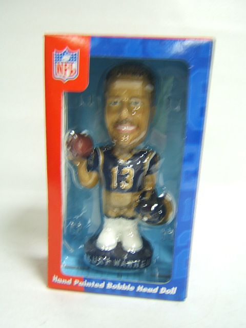 NFL Bobble Head Kurt Warner St. Louis Rams QB Club  