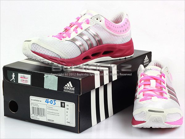 Adidas CC Solution W White/Metallic Silver/Pink ClimaCool Ventilation 