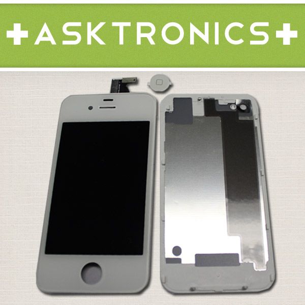 Brand New White iPhone 4 AT&T/GSM Touch Screen Glass Digitizer 