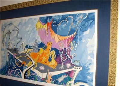   Serigraph RELAXED IN SPITE OF IT ~ Secret ART of Theodor Geisel w/COA