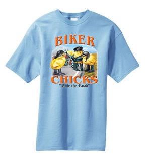 Biker Chicks Rule the Road T Shirt  S  6x  