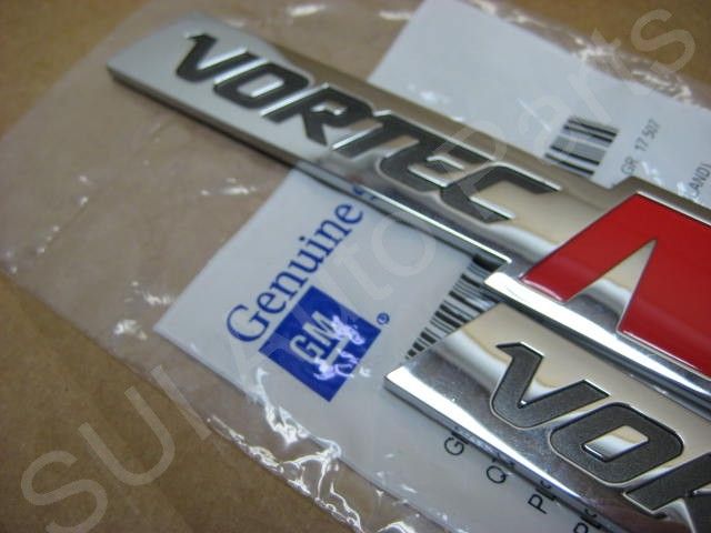 GMC Chevy Silverado Sierra SS Vortec Max Emblem OEM GM 2006 09 (C154 