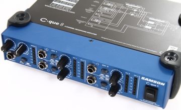 segment output LED meter on each channel and master